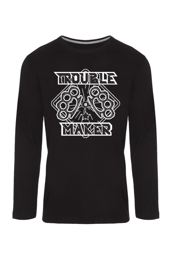 Koszulka Męska Longsleeve Troublemaker