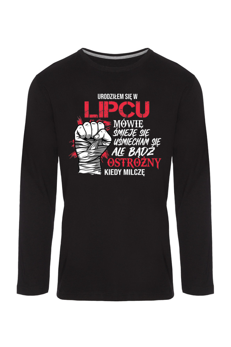 Koszulka Męska Longsleeve Urodziłem Się W Lipcu II