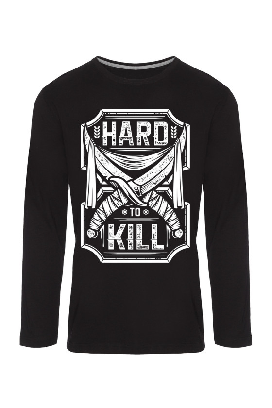Koszulka Męska Longsleeve Hard To Kill