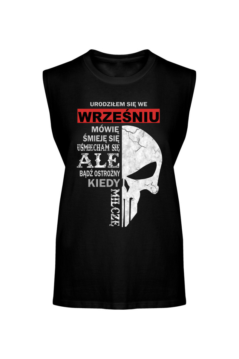 Koszulka Męska Tank Top Urodziłem Się We Wrześniu 2