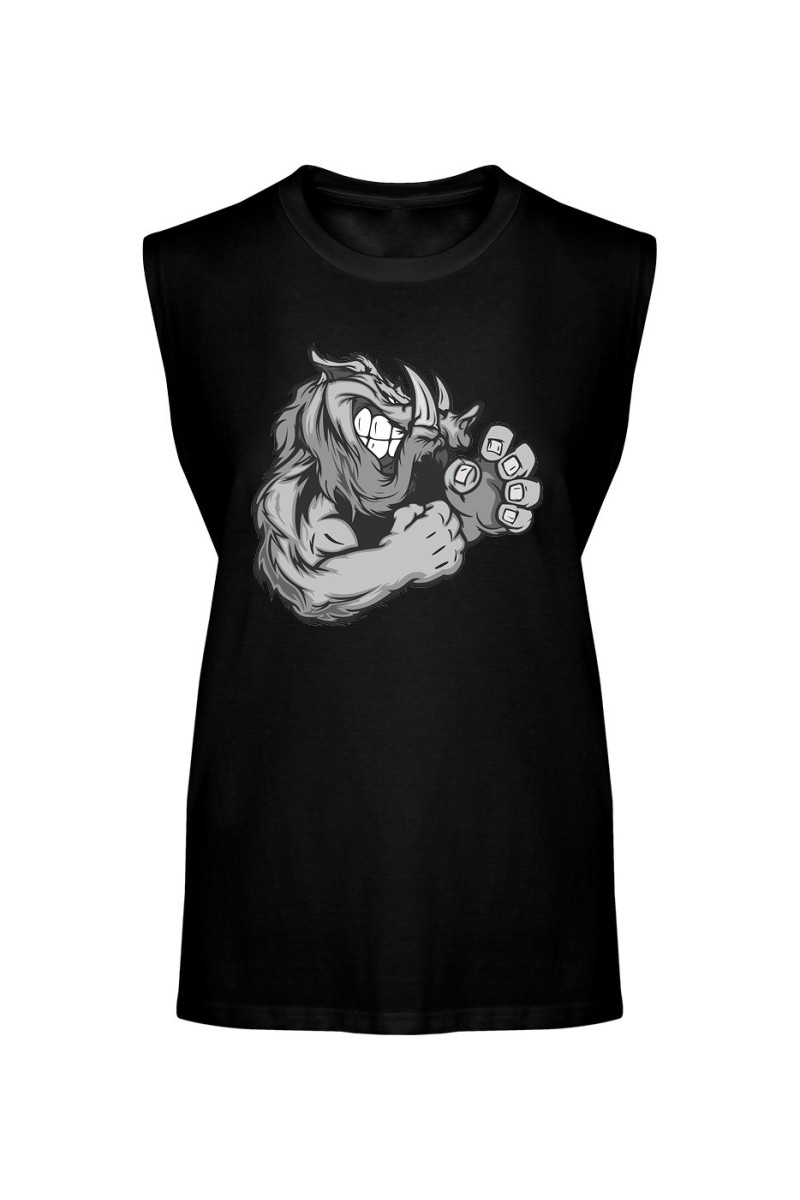 Koszulka Męska Tank Top Dzik