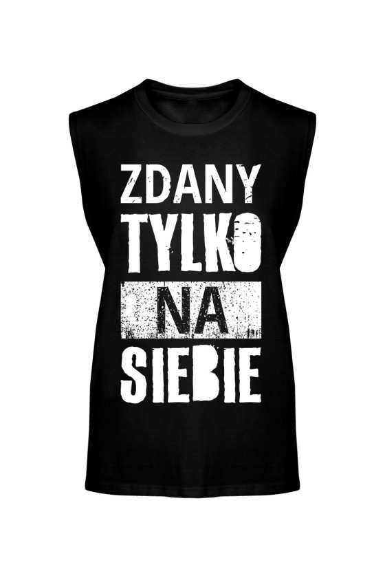Koszulka Męska Tank Top Zdany Tylko Na Siebie
