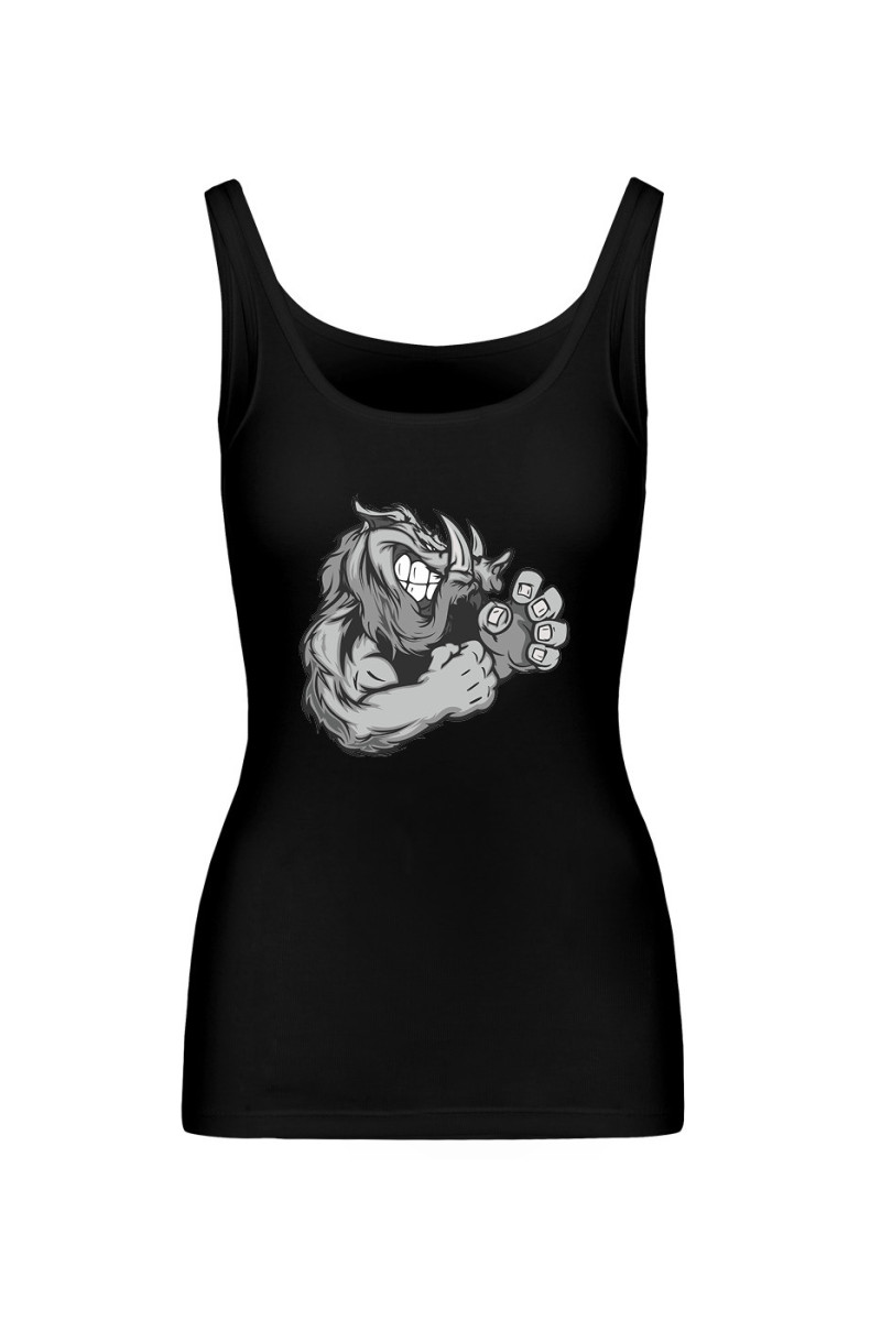 Koszulka Damska Tank Top Dzik